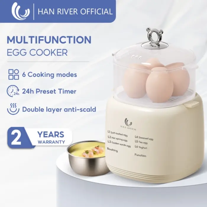 EGG COOKER Pengukus Telur Pelbagai Fungsi