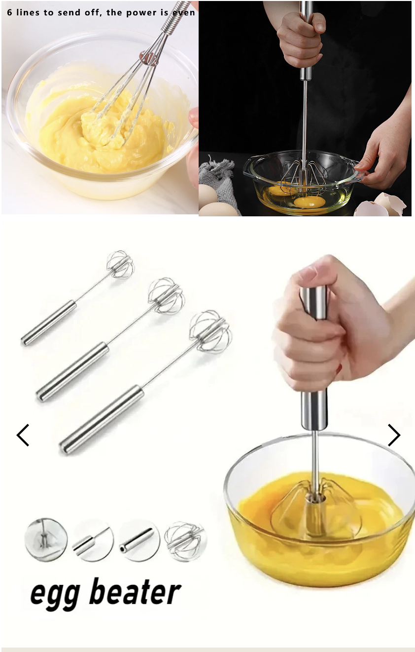 Manual❣️Stainless Steel Hand Egg Beater