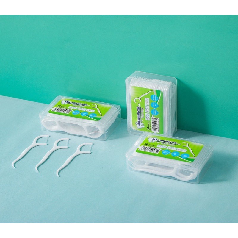 🦷 Clean Teeth Instantly! 500pcs Dental Floss Sticks – Malaysia Ready Stock 🇲🇾