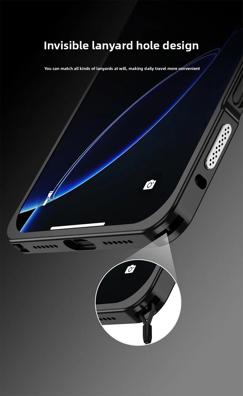 Luxury Case Metal Frame for iPhone 17 Series