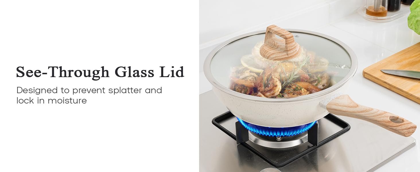 【One - Day Only】17 - Piece Non - stick Cookware Set