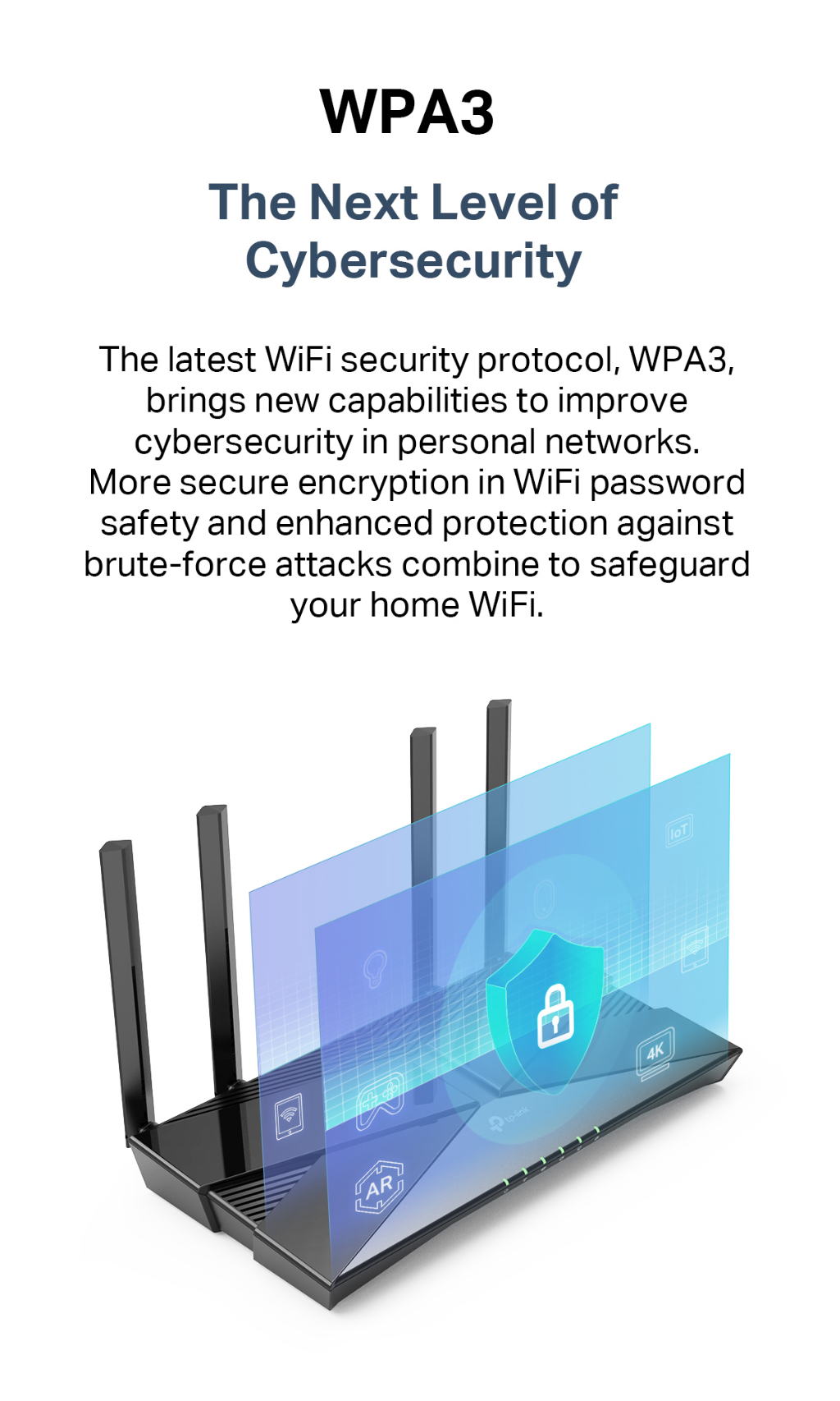 TP-Link Archer AX53 Wifi 6 Router Dual Band Gigabit AX3000 High Power Wireless Router With Homecare AX12/AX23 Onemesh